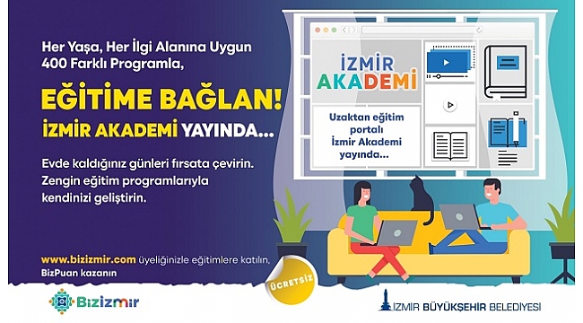Büyükşehir, İzmir Akademi online eğitim portalını açtı