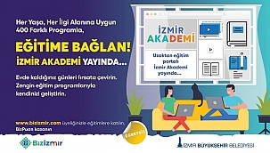Büyükşehir, İzmir Akademi online eğitim portalını açtı