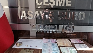 Çeşme'de evlerden hırsızlık yapan şüpheli tutuklandı