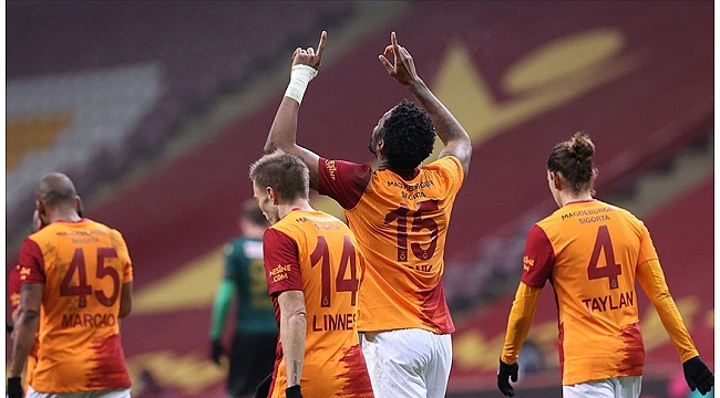 Galatasaray evinde farklı kazandı