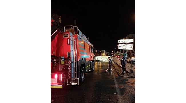 İzmir Büyükşehir Belediyesi’nde yağış seferberliği