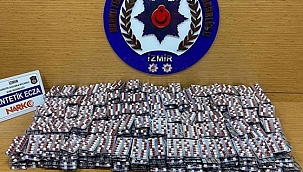İzmir'de 210 uyuşturucu hap ele geçirildi