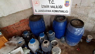İzmir'de 600 litre sahte şarap ele geçirildi