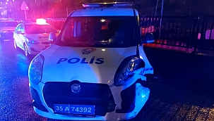 İzmir'de alkollü sürücü, polis memurunu yaraladı