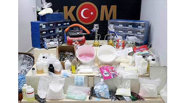 İzmir'de kaçak vücut geliştirme ilacı operasyonu