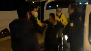 Kısıtlamada alkol alıp, trafiğe çıkan iki arkadaşa para cezası