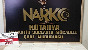 Kütahya'da uyuşturucu operasyonunda 2 şüpheli yakalandı