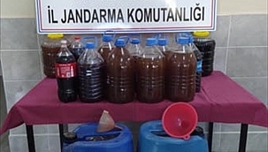 Manisa'da 670 litre sahte içki ele geçirildi