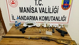 Manisa'daki uyuşturucu operasyonunda 3 kişi yakalandı