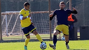 Menemenspor hazırlık maçında güldü