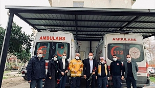 MHP Tire İlçe Başkanlığından sağlıkçılara teşekkür ziyareti