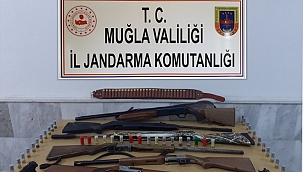 Muğla'da silah ve mühimmat kaçakçılığı operasyonunda bir şüpheli yakalandı