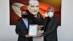 Narlıdere Belediyesi’ne ISO sertifikası
