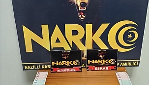 Nazilli'deki uyuşturucu operasyonunda 1 kişi tutuklandı