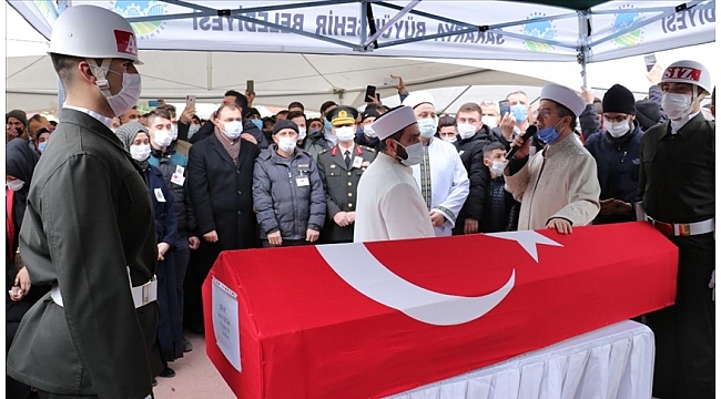 Şehit Piyade Er Selim Gedik son yolculuğa uğurlandı