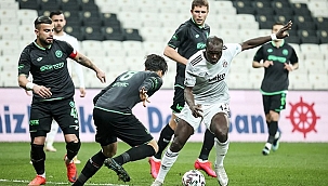 Beşiktaş evinde 3 puanın sahibi oldu