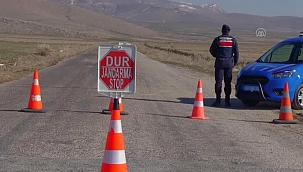 Bolvadin ilçesinde bir köyde karantina uygulaması başlatıldı