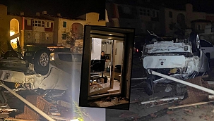 Çeşme'de hortumun yol açtığı hasarı tespit çalışmaları sürüyor