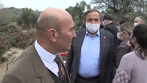 CHP heyeti şiddetli yağışın etkili olduğu bölgelerde incelemelerde bulundu