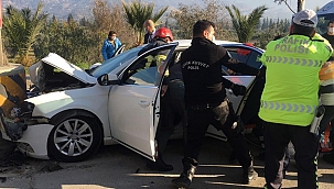 Cinayet gibi kaza kamerada
