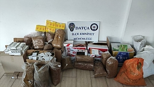 Datça'da kaçakçılık operasyonu