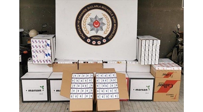 Denizli'de kaçakçılık operasyonunda 7 kişi yakalandı