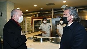 Erdoğan, İzmir'de esnafı ziyaret etti