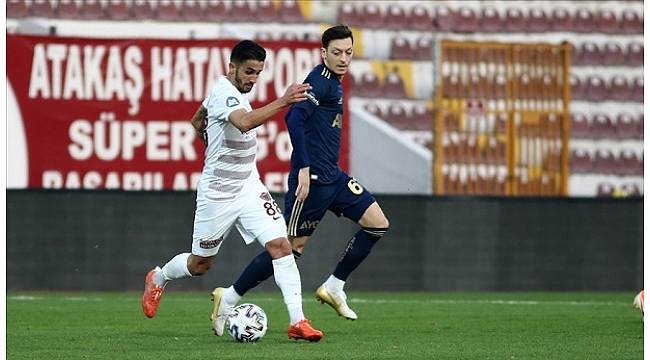 Fenerbahçe,Hatayspor'u 2-1 ile geçti
