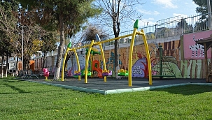 Hastanemizin Bahçesine Çocuklar İçin Oyun Parkı Yapıldı