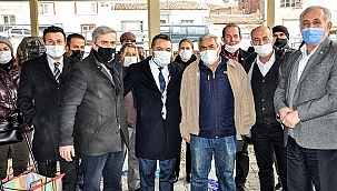 İyi Partili Eryılmaz Kırkağaç'ta Esnafları Dinledi