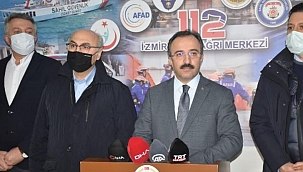 İzmir'deki sel felaketinde 1714 su baskını 52 mahsur kalma olayına müdahale edildi