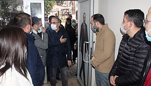 Sürekli, Ödemiş'te partililerle buluştu