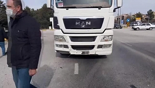 Tır ile otomobil çarpıştı: 1 ölü