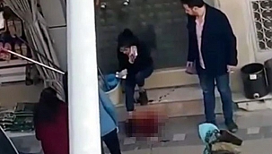 Vicdansız baba, 16 yaşındaki kızını sokak ortasında boğazından bıçakladı