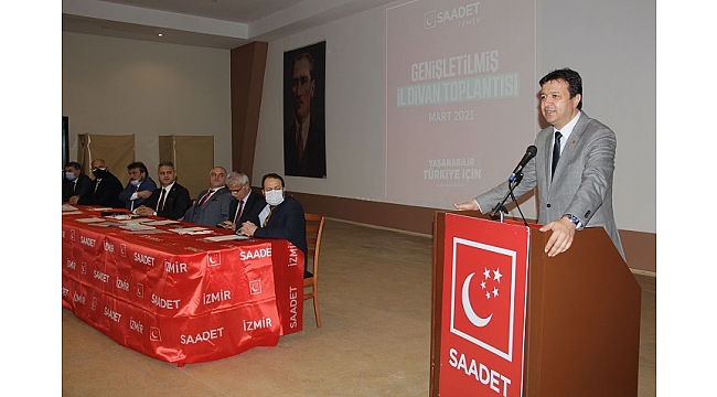 Arıkan, İzmir’de konuştu
