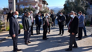 Başkan Kayda, Sarıpınar mahallesinde talepleri dinledi
