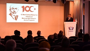 Denizli'de İstiklal Marşının 100. yıldönümü kutlandı