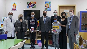 Ege’de onkolojik tedavi gören çocuklara eğitim desteği