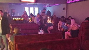Konya'da eğlence mekanına baskın: Ceza yağdı