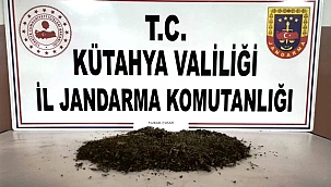 Kütahya'da 640 gram esrar ele geçirildi