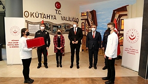 Şanlı Türk bayrağı, Kütahya'dan Çanakkale'ye uğurlandı