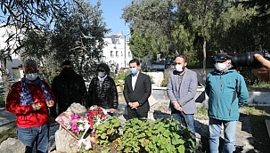 Saynur Gelendost, Bodrum'da mezarı başında anıldı