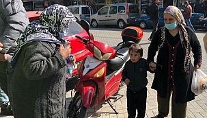 Torununu kaybettiğini sanan babaanne gözyaşı döktü