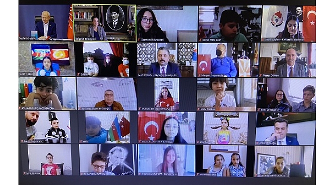 Balçova Dünya Çocuklarına kardeşlik köprüsü oldu