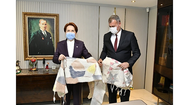 Başkan Duran'dan Akşener'e ziyaret