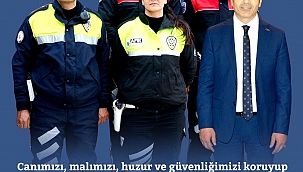 Başkan Erdoğan, 'Halkımızın huzur ve güvenliği, kahraman polisimizin eseridir'