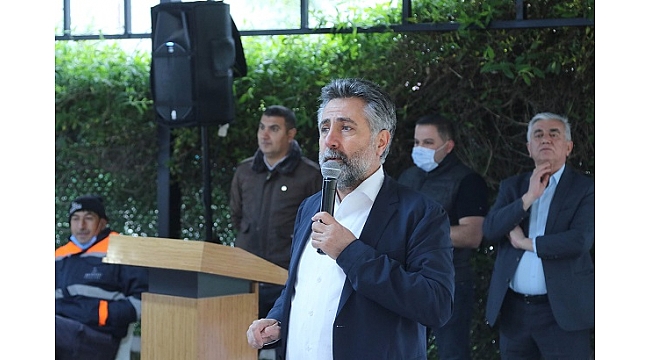 Başkan Sandal, "Her Zaman Emekten, Çalışandan Yanayım"