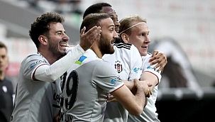 Beşiktaş Alanya'yı rahat geçti