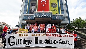 Buca’da tam kapanma öncesi erken 1 Mayıs
