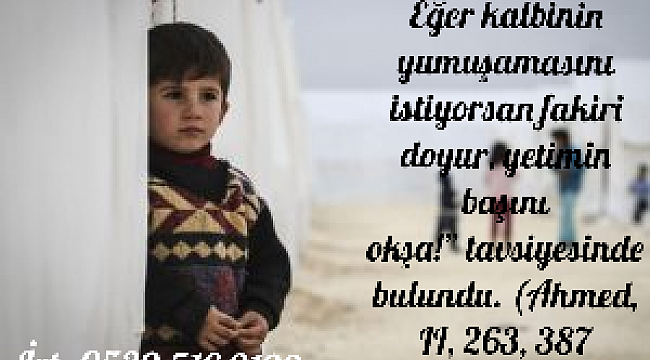 Bugün yetimler günü olduğunu biliyormusunuz?